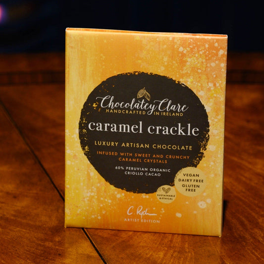 Artist Edition Caramel Crackle Chocolate Bar Chocolatey Clare